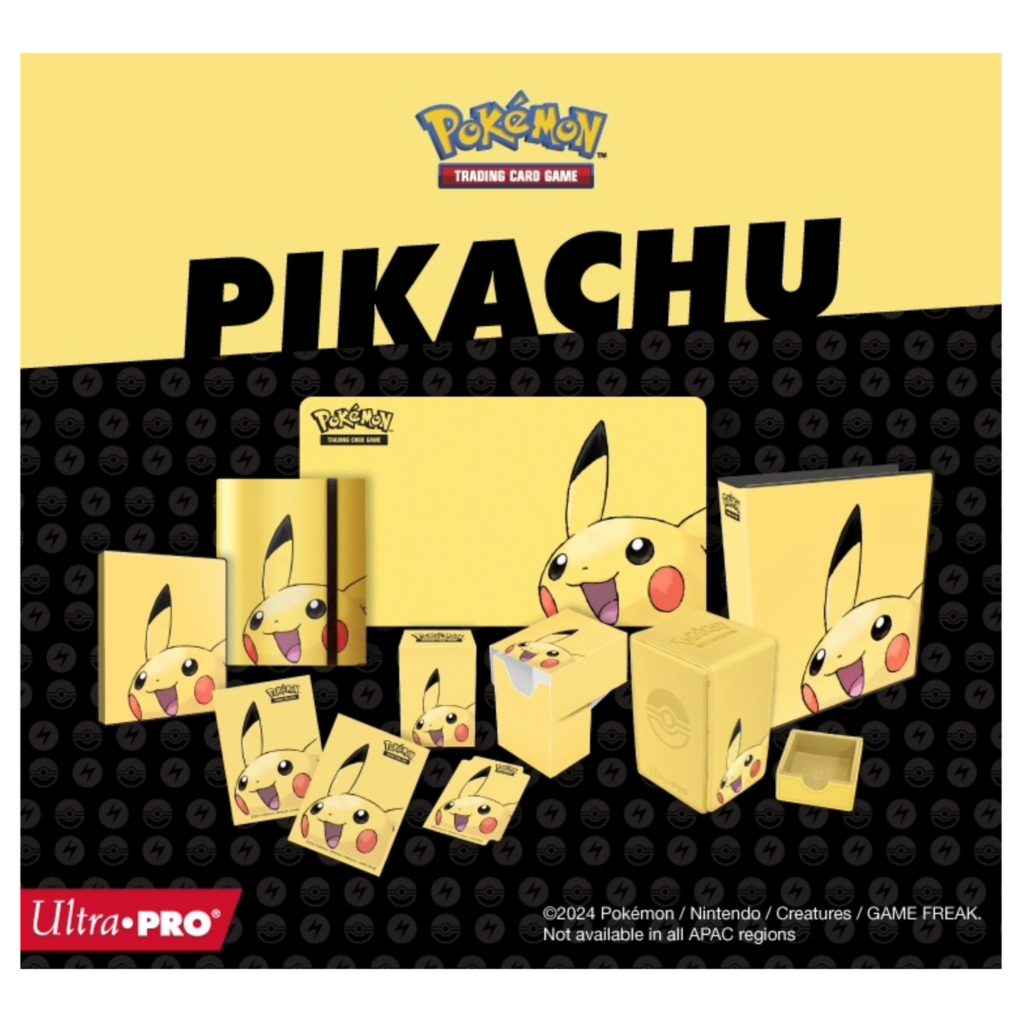 Ultra Pro Pokemon TCG Pikachu Deck Card Sleeves