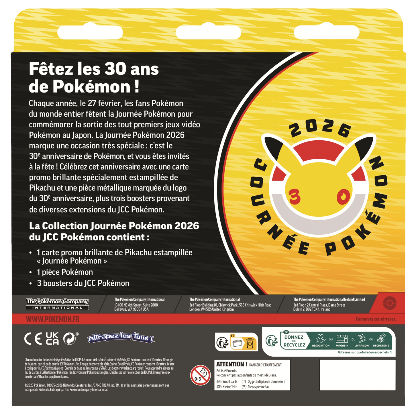 Pokemon Day 2026 Collection Box (FR)