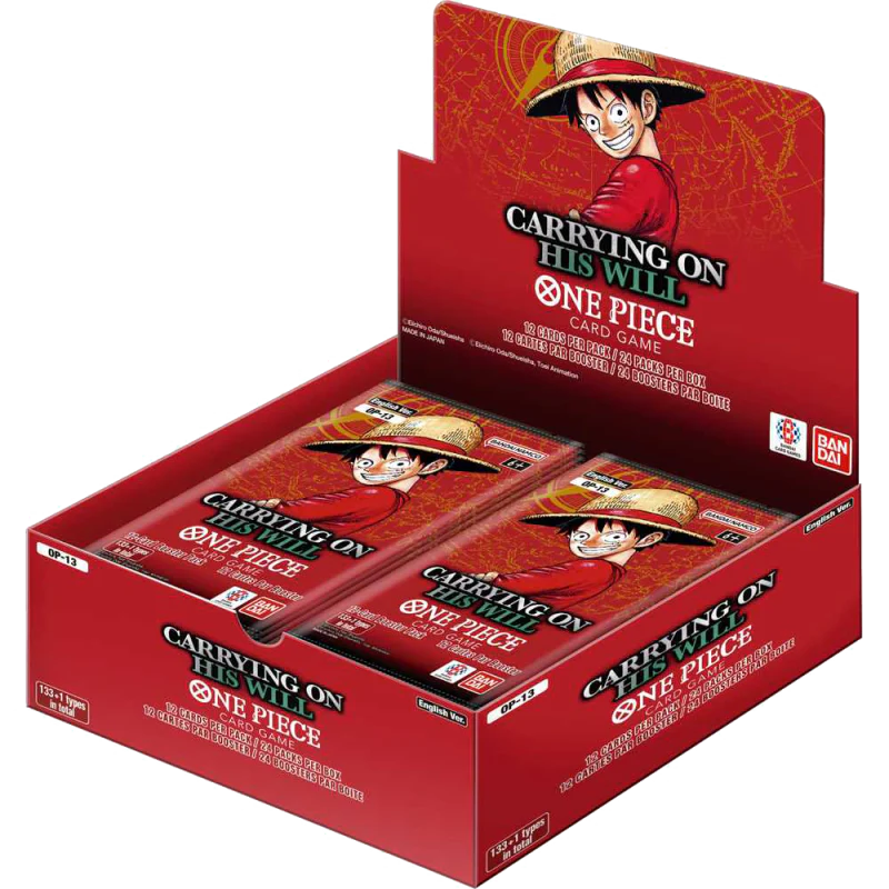 One Piece OP13 Carrying on his Will Booster Box (FR)