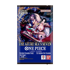 One Piece OP14 The Azure's Sea Seven Sleeved Booster (FR)