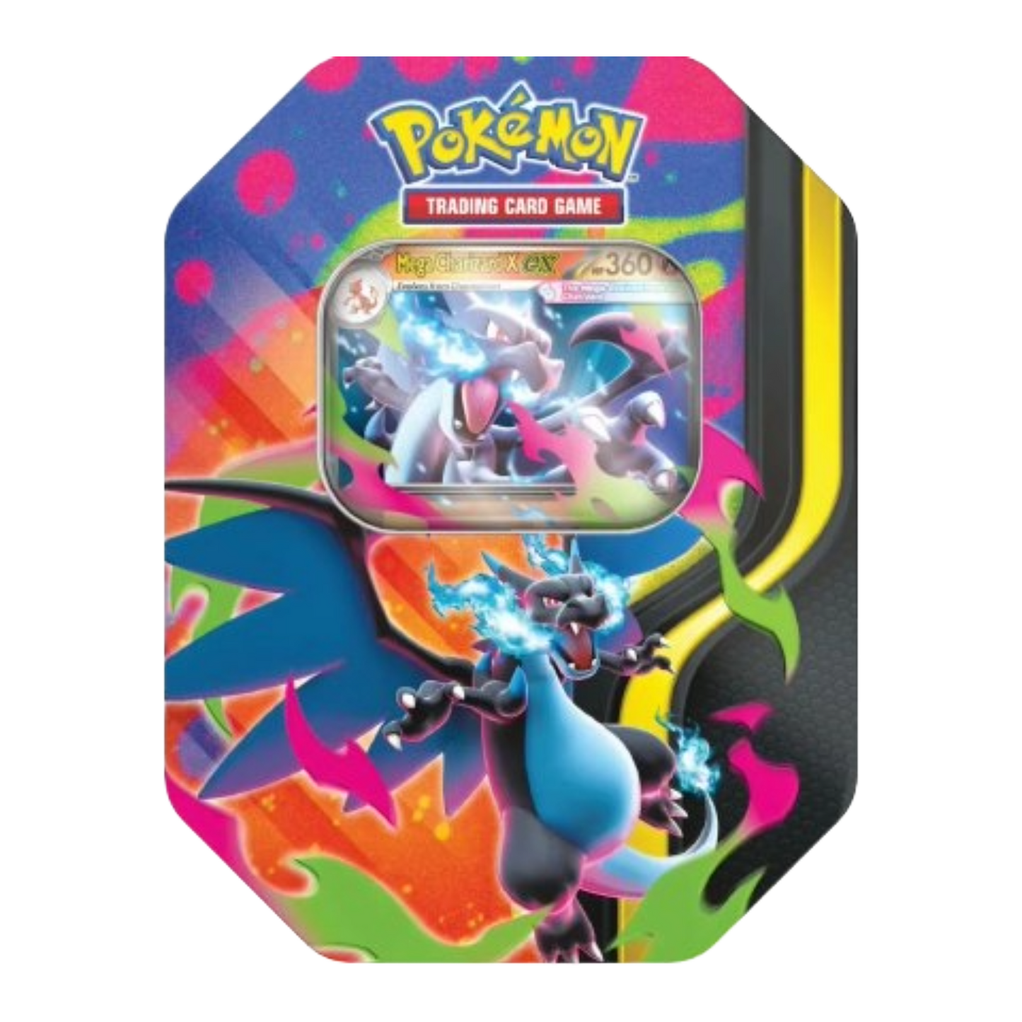 Pokemon Ascended Heroes Mega Charizard X Ex Tin (FR)