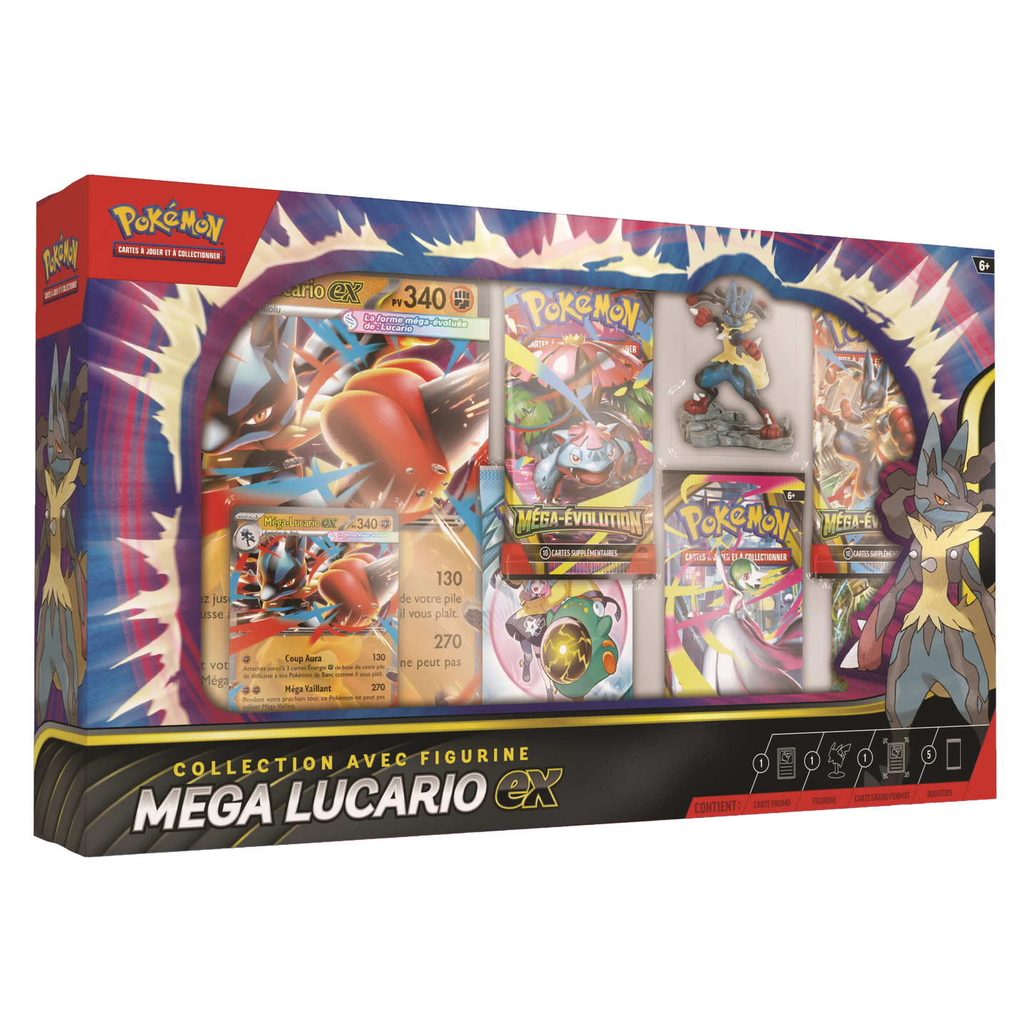 Pokemon Mega Lucario Ex Figure Collection (FR)