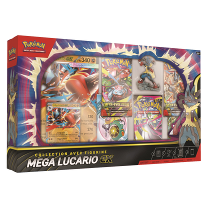 Pokemon Mega Lucario Ex Figure Collection (FR)