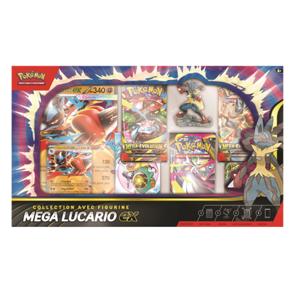 Pokemon Mega Lucario Ex Figure Collection (FR)