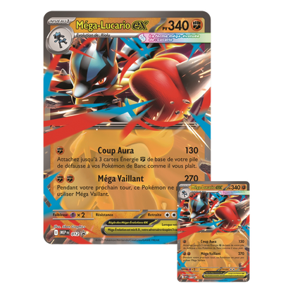 Pokemon Mega Lucario Ex Figure Collection (FR)
