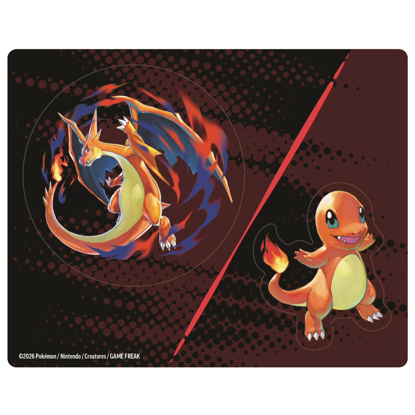 Pokemon Ascended Heroes 3-Pack Sticker Blister Charmander (FR)