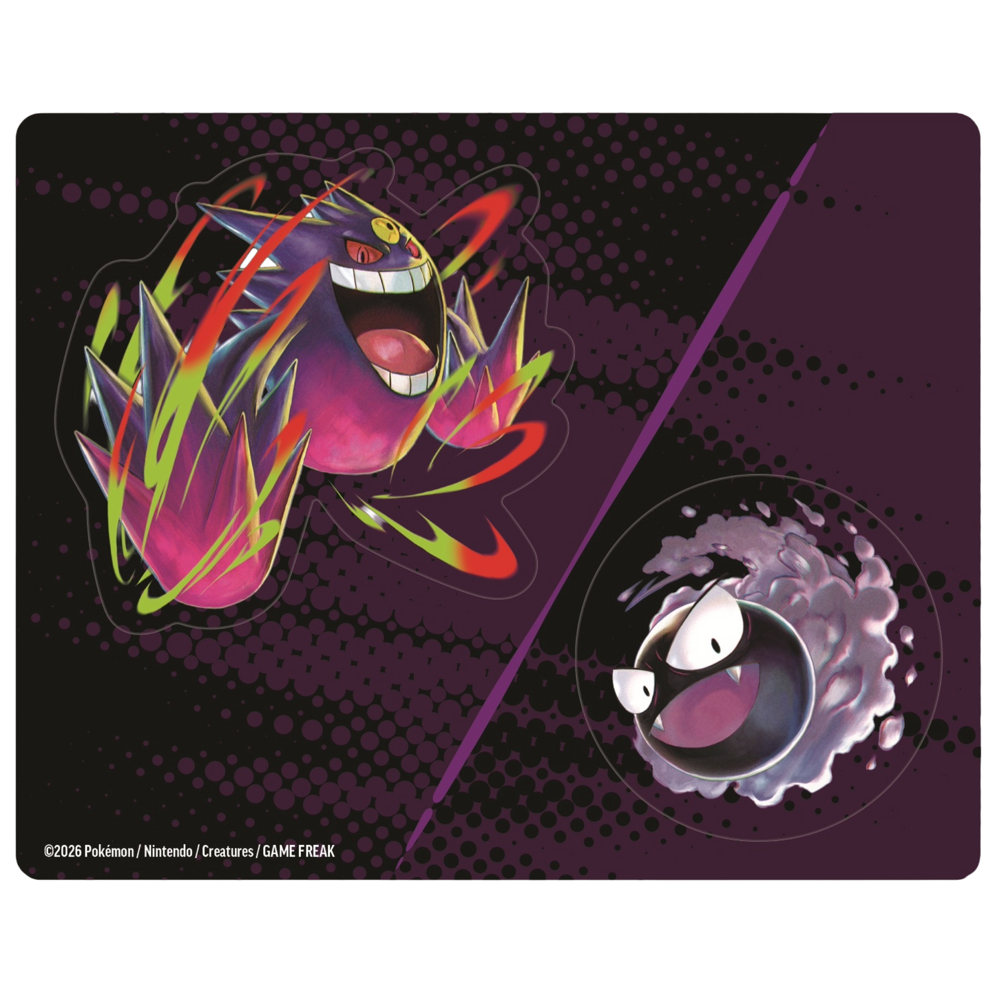 Pokemon Ascended Heroes 3-Pack Sticker Blister Gastly (FR)
