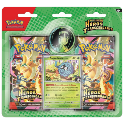 Pokemon Ascended Heroes 2-Pack Blister Erika's Tangela (FR)