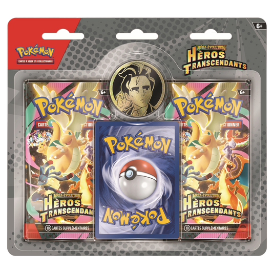 Pokemon Ascended Heroes 2-Pack Blister Larry's Komala (FR)