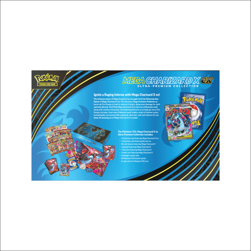 Pokemon Mega Charizard X ex Ultra‑Premium Collection 2025 (FR)